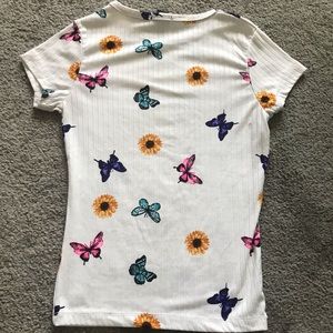 T-shirt, size s, color white, brand rue 21